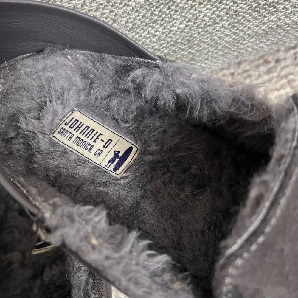 johnnie-O Sofa Loafer Slipper – Charcoal